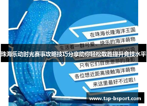 珠海乐动时光赛事攻略技巧分享助你轻松取胜提升竞技水平